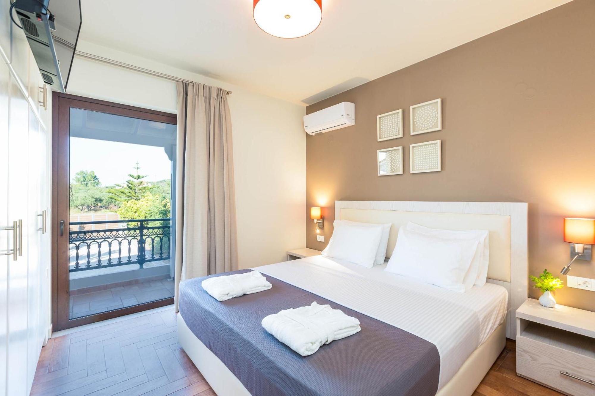 Villa Anemeli - Luxury Pool Villa With Gorgeous Seaview กิสเซมอส ภายนอก รูปภาพ
