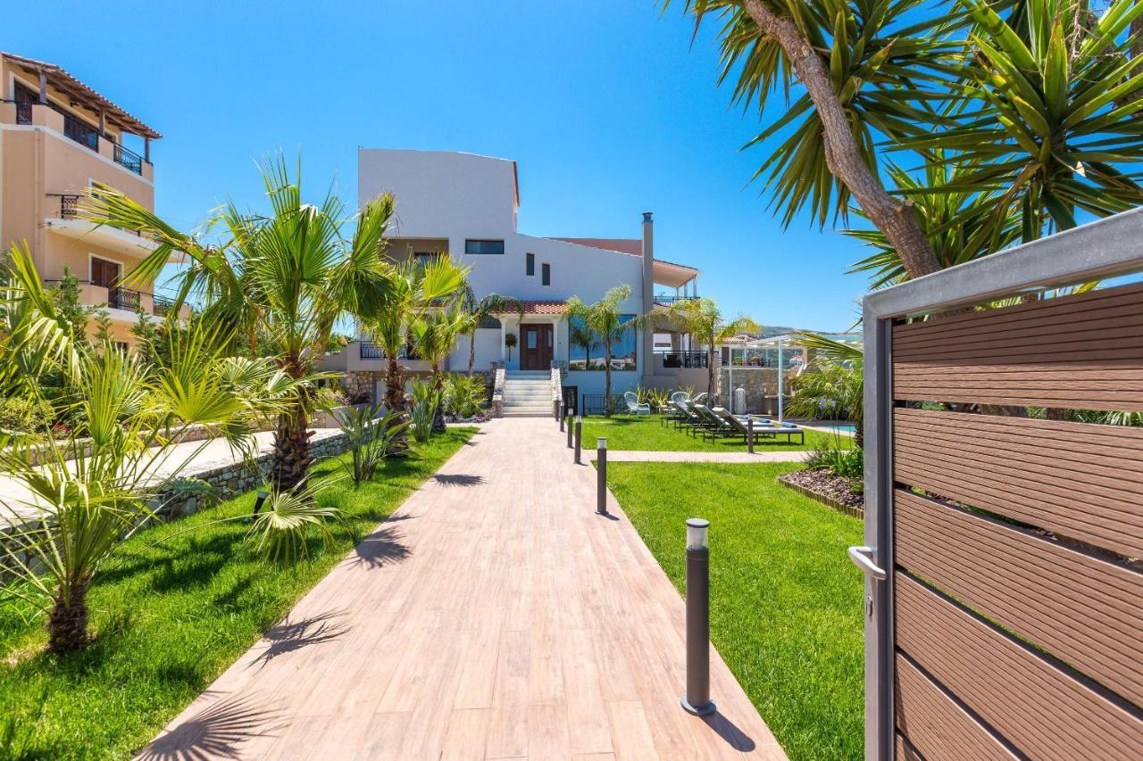 Villa Anemeli - Luxury Pool Villa With Gorgeous Seaview กิสเซมอส ภายนอก รูปภาพ